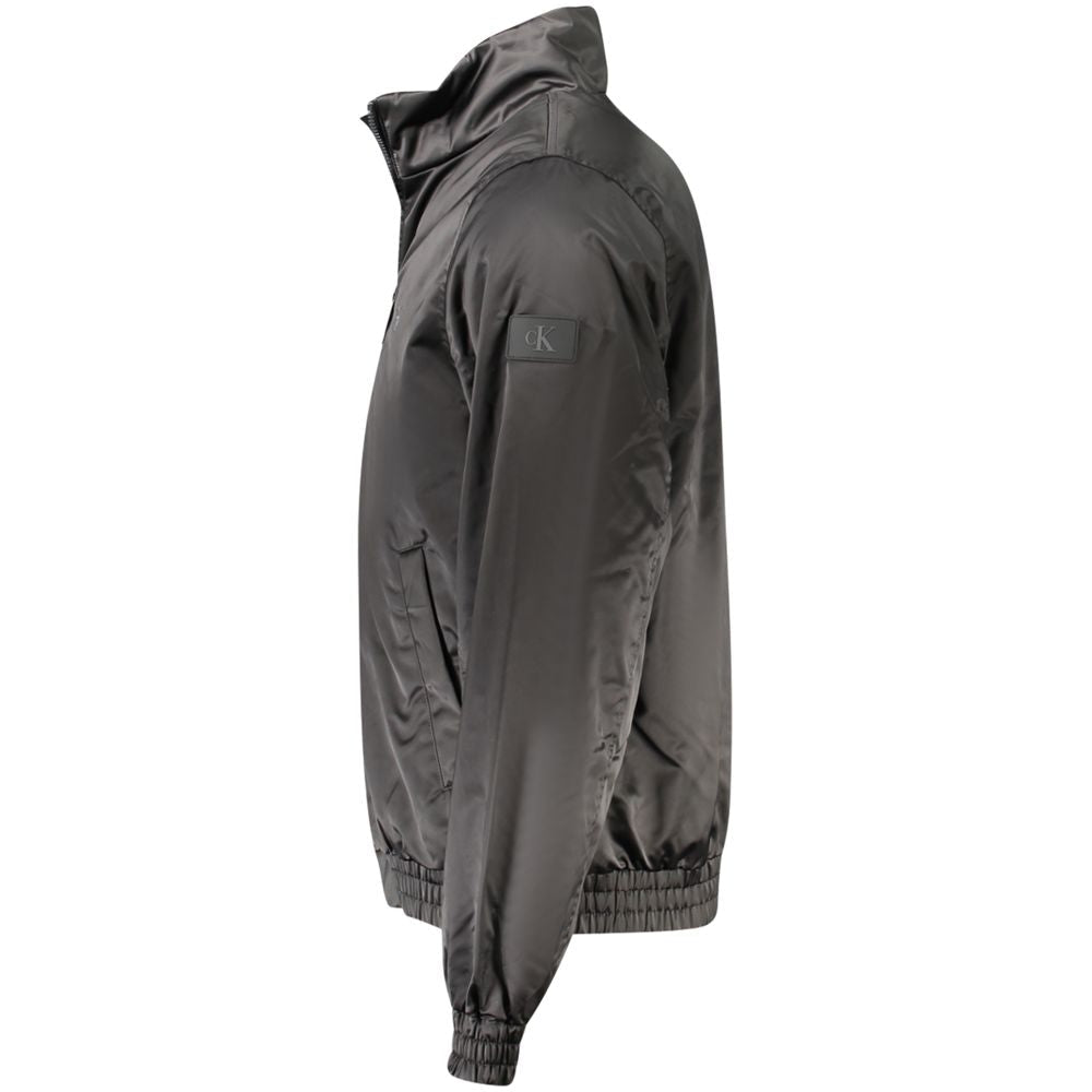Calvin Klein Black Polyester Men Jacket - GET THE BRAND