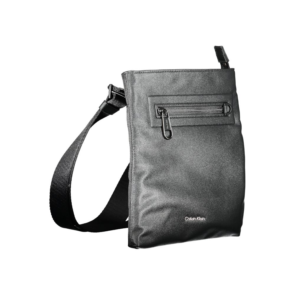 Calvin Klein Black Polyester Men's Shoulder Bag - GET THE BRAND