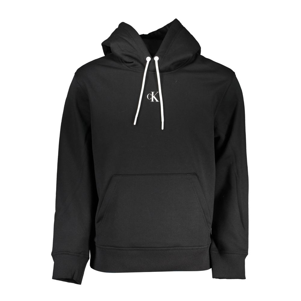 Calvin Klein Black Polyester Men's Sweatshirt - GET THE BRAND