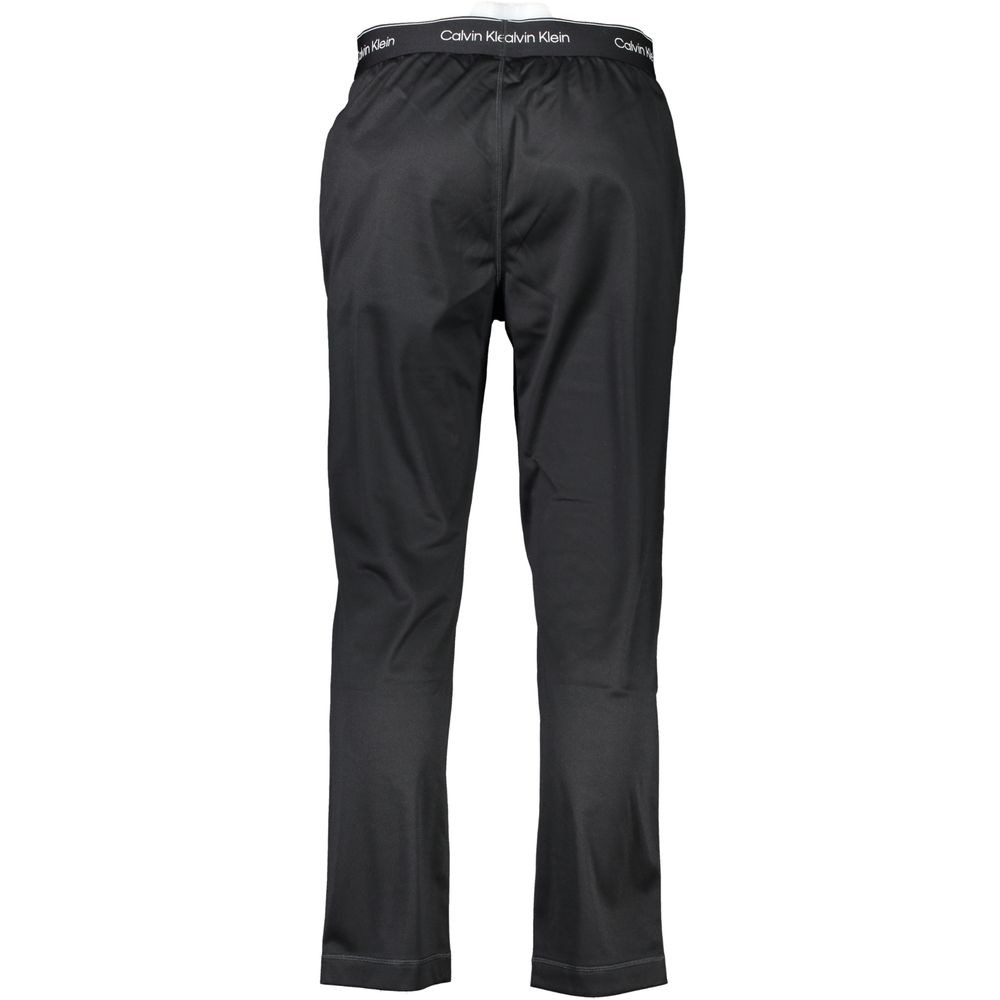 Calvin Klein Black Polyester Men's Track Pant - GET THE BRAND