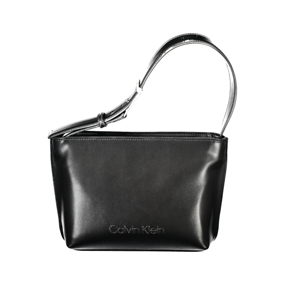 Calvin Klein Black Polyester Woman Shoulder Bag - GET THE BRAND