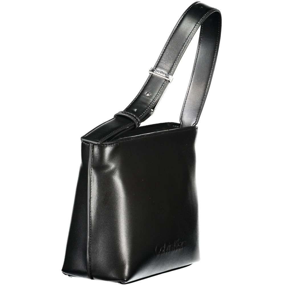Calvin Klein Black Polyester Woman Shoulder Bag - GET THE BRAND