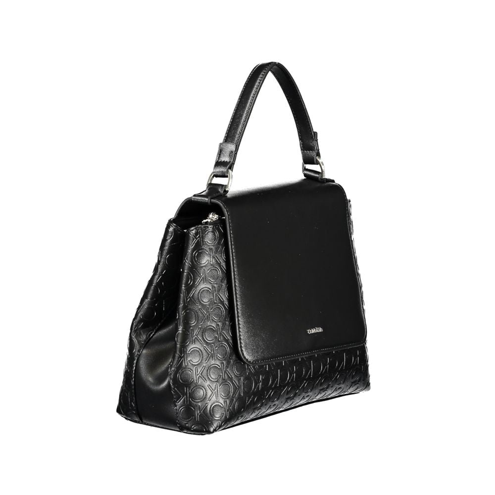 Calvin Klein Black Polyester Women Handbag - GET THE BRAND