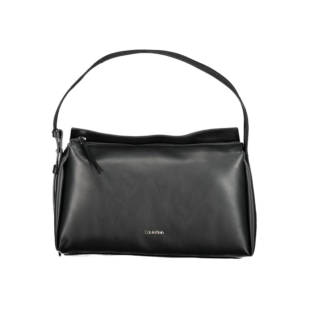 Calvin Klein Black Polyester Women Handbag - GET THE BRAND