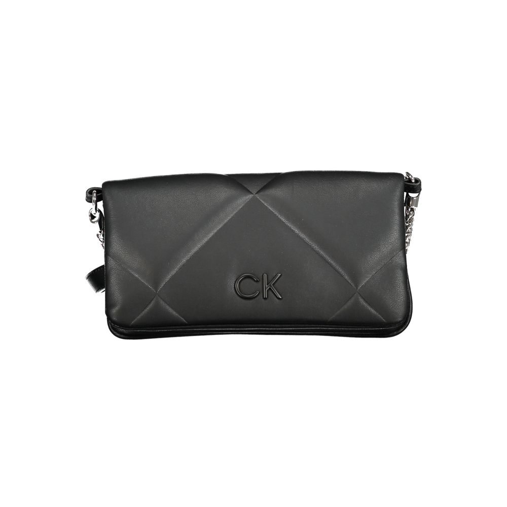 Calvin Klein Black Polyester Women Handbag - GET THE BRAND