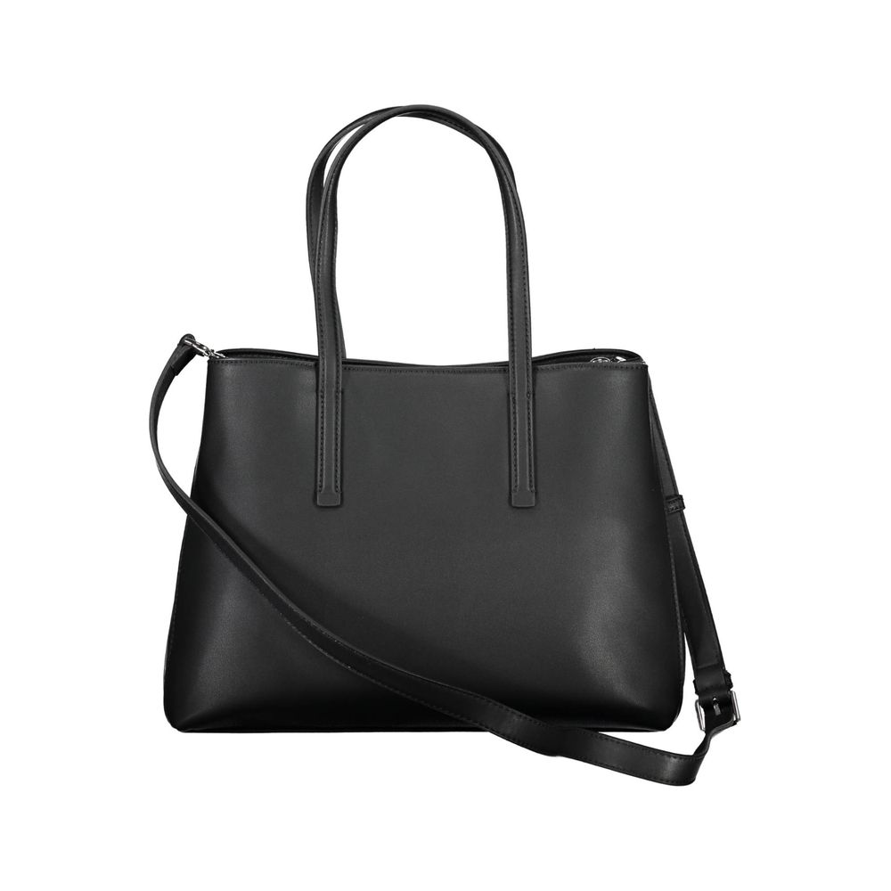 Calvin Klein Black Polyester Women Handbag - GET THE BRAND