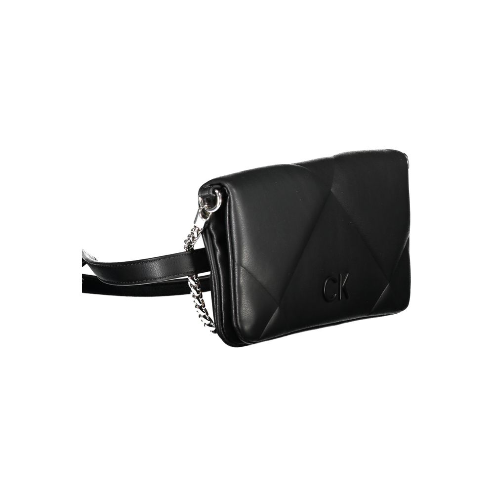 Calvin Klein Black Polyester Women Handbag - GET THE BRAND