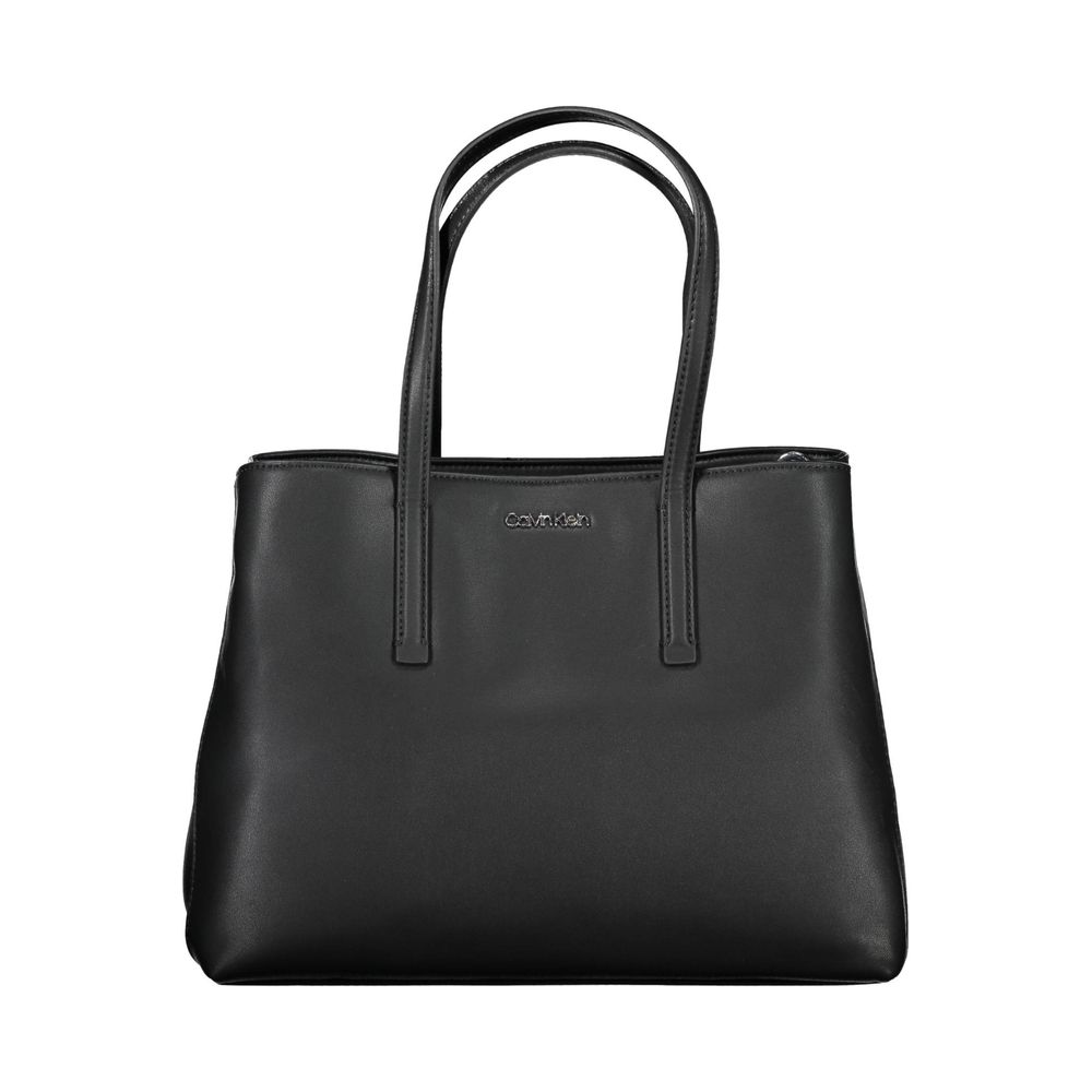 Calvin Klein Black Polyester Women Handbag - GET THE BRAND