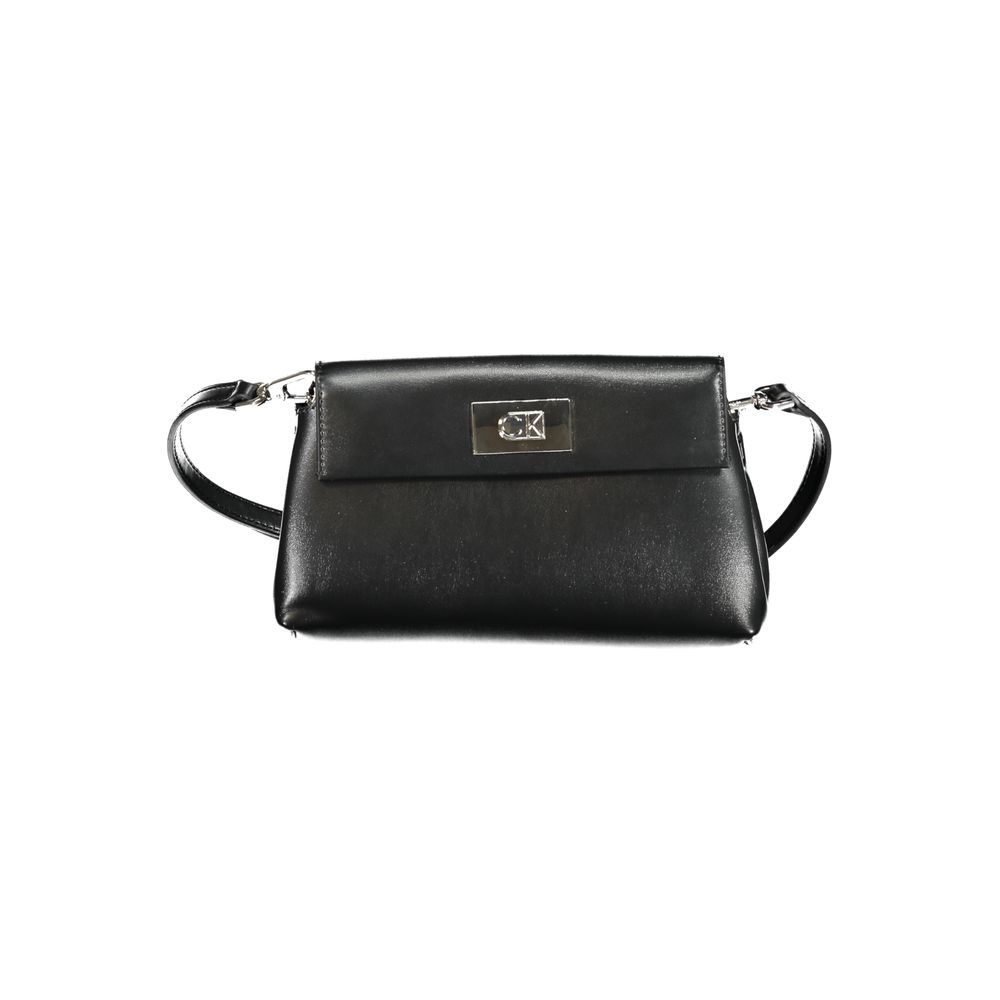 Calvin Klein Black Polyester Women Handbag - GET THE BRAND