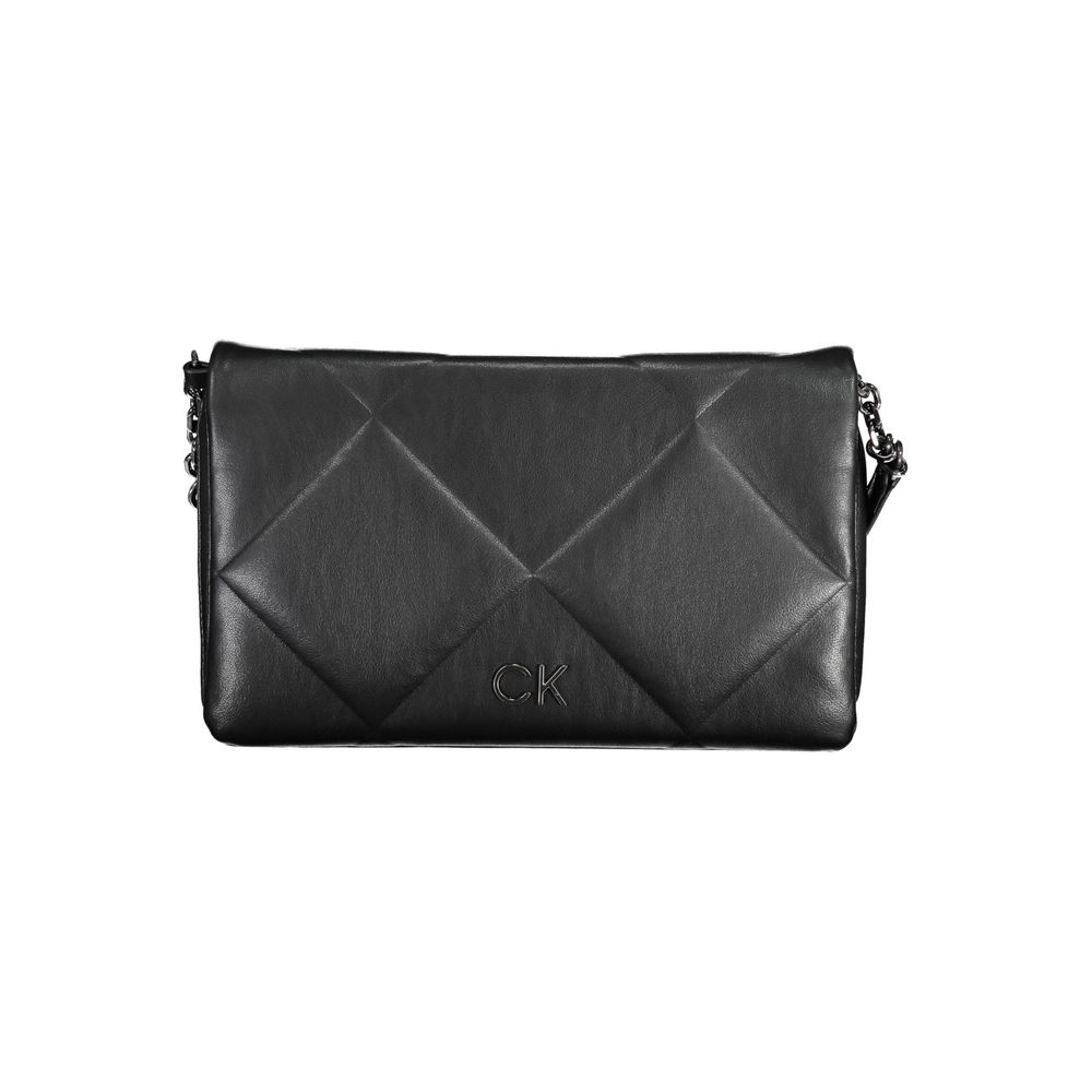 Calvin Klein Black Polyester Women Shoulder Bag - GET THE BRAND