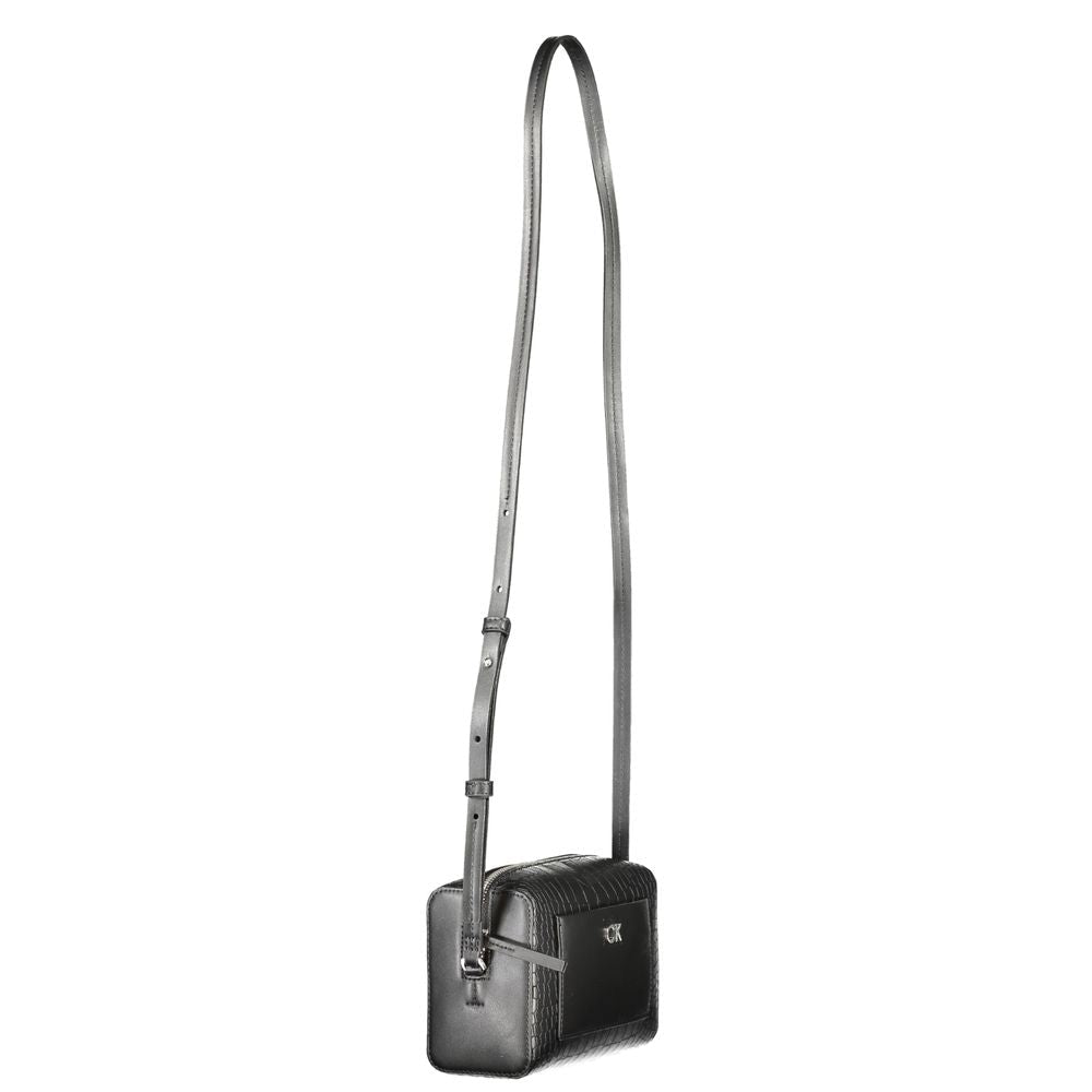 Calvin Klein Black Polyester Women Shoulder Bag - GET THE BRAND