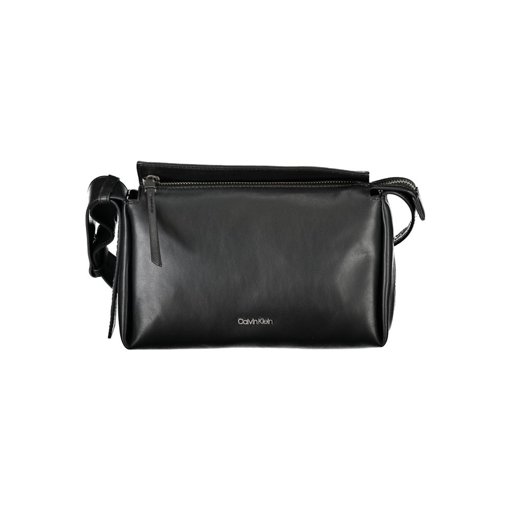 Calvin Klein Black Polyester Women Shoulder Bag - GET THE BRAND