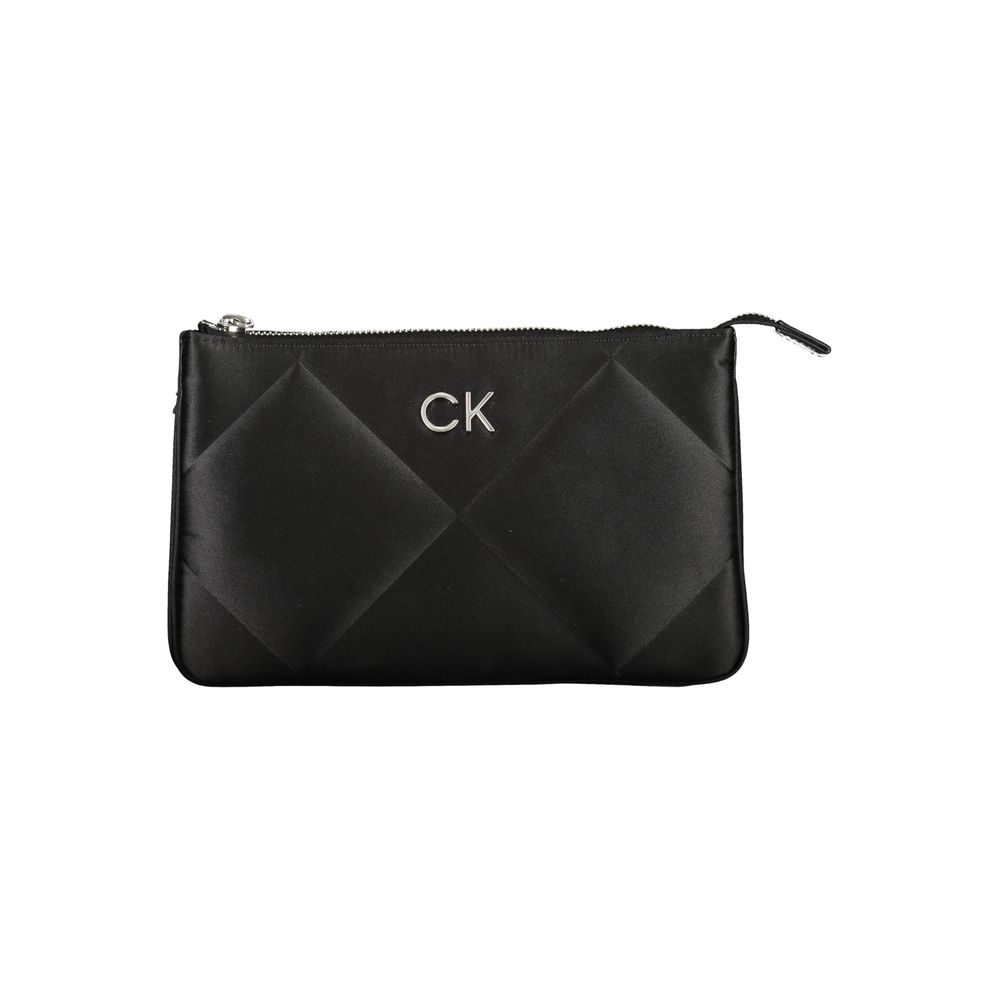 Calvin Klein Black Polyester Women Shoulder Bag - GET THE BRAND