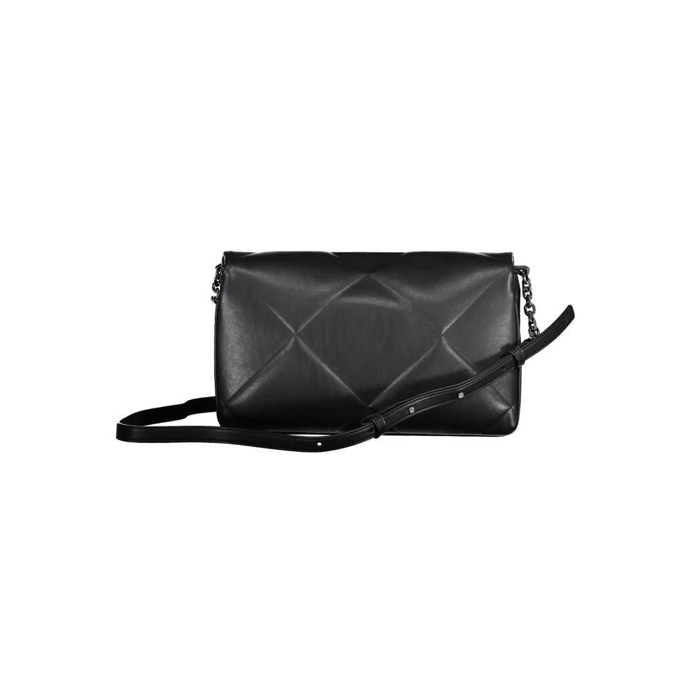 Calvin Klein Black Polyester Women Shoulder Bag - GET THE BRAND