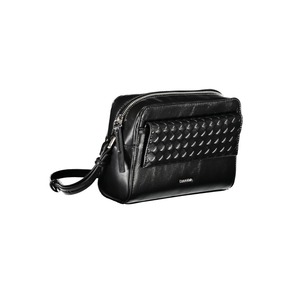 Calvin Klein Black Polyester Women Shoulder Bag - GET THE BRAND