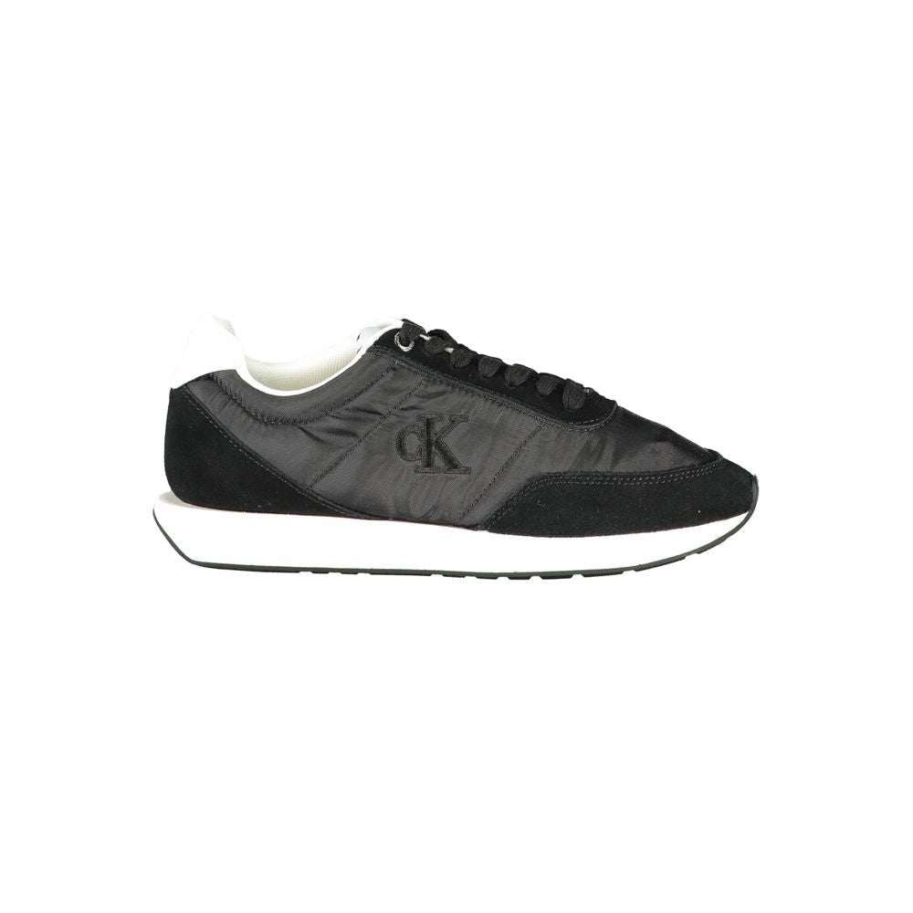 Calvin Klein Black Polyester Women Sneaker - GET THE BRAND
