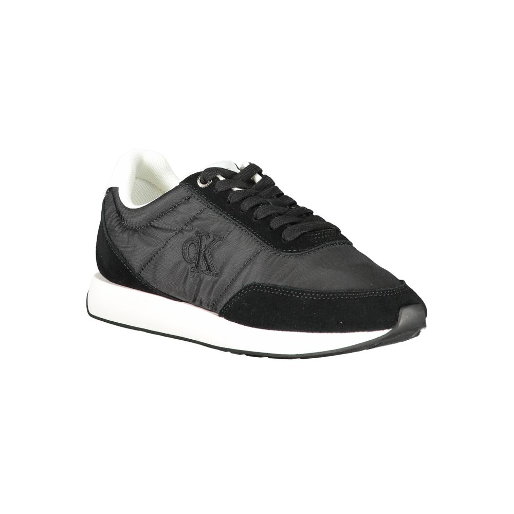 Calvin Klein Black Polyester Women Sneaker - GET THE BRAND