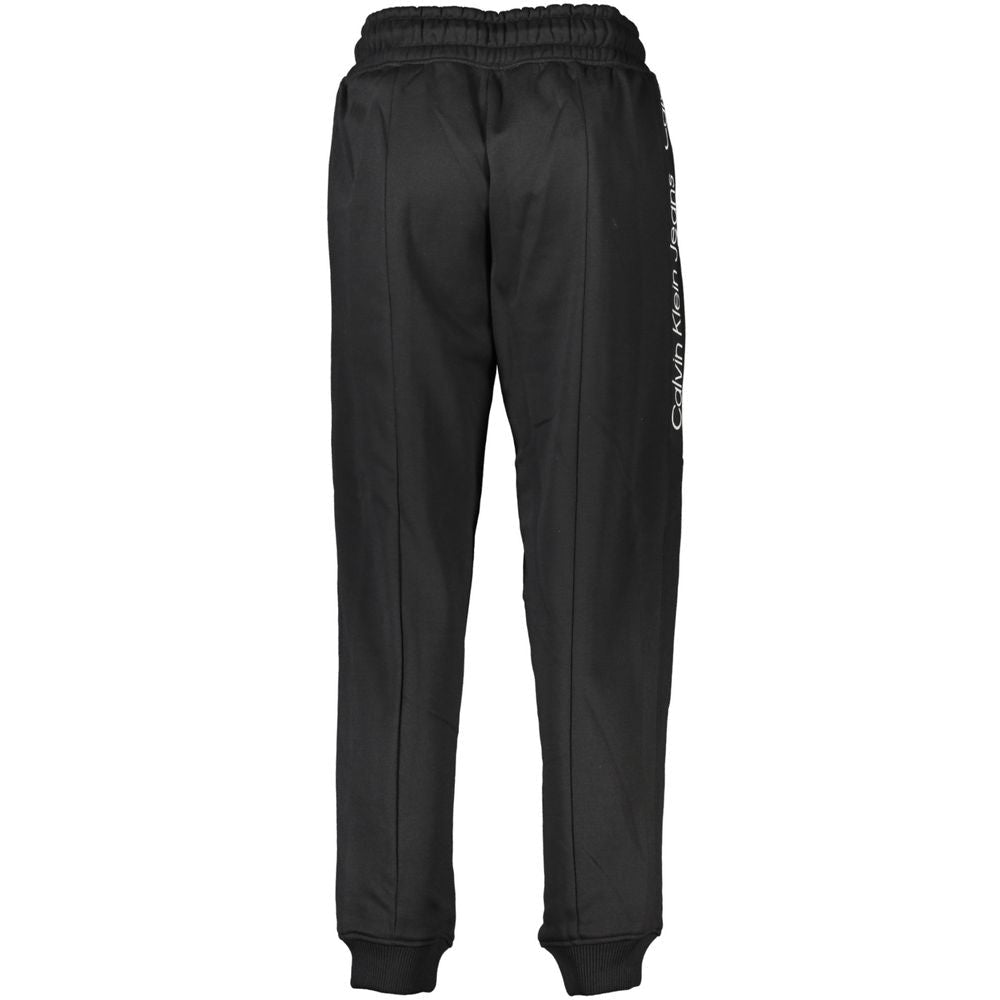 Calvin Klein Black Polyester Women's Jogger Pants - GET THE BRAND
