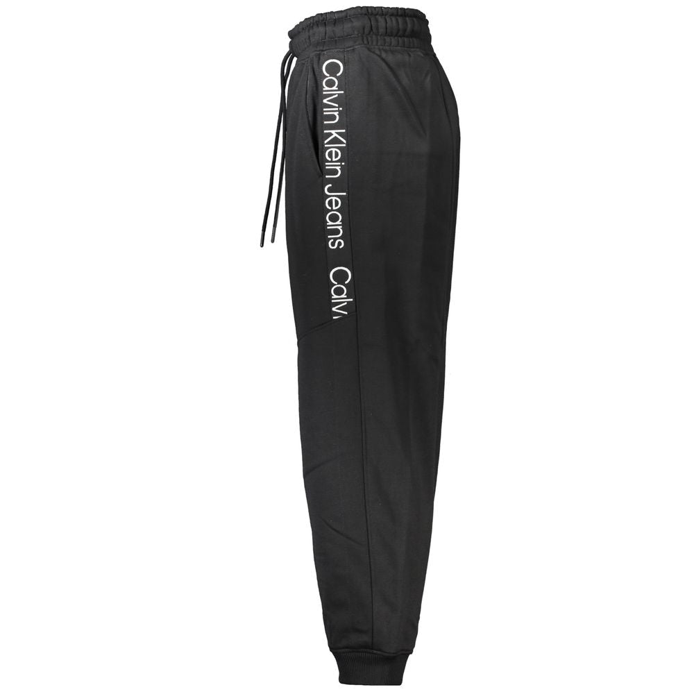 Calvin Klein Black Polyester Women's Jogger Pants - GET THE BRAND