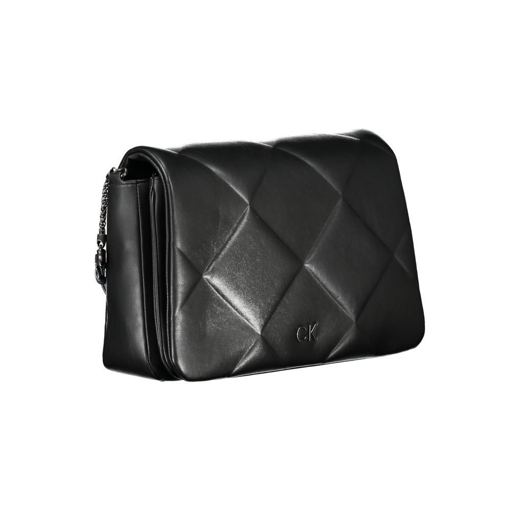 Calvin Klein Black Polyester Women's Shoulder Bag - GET THE BRAND
