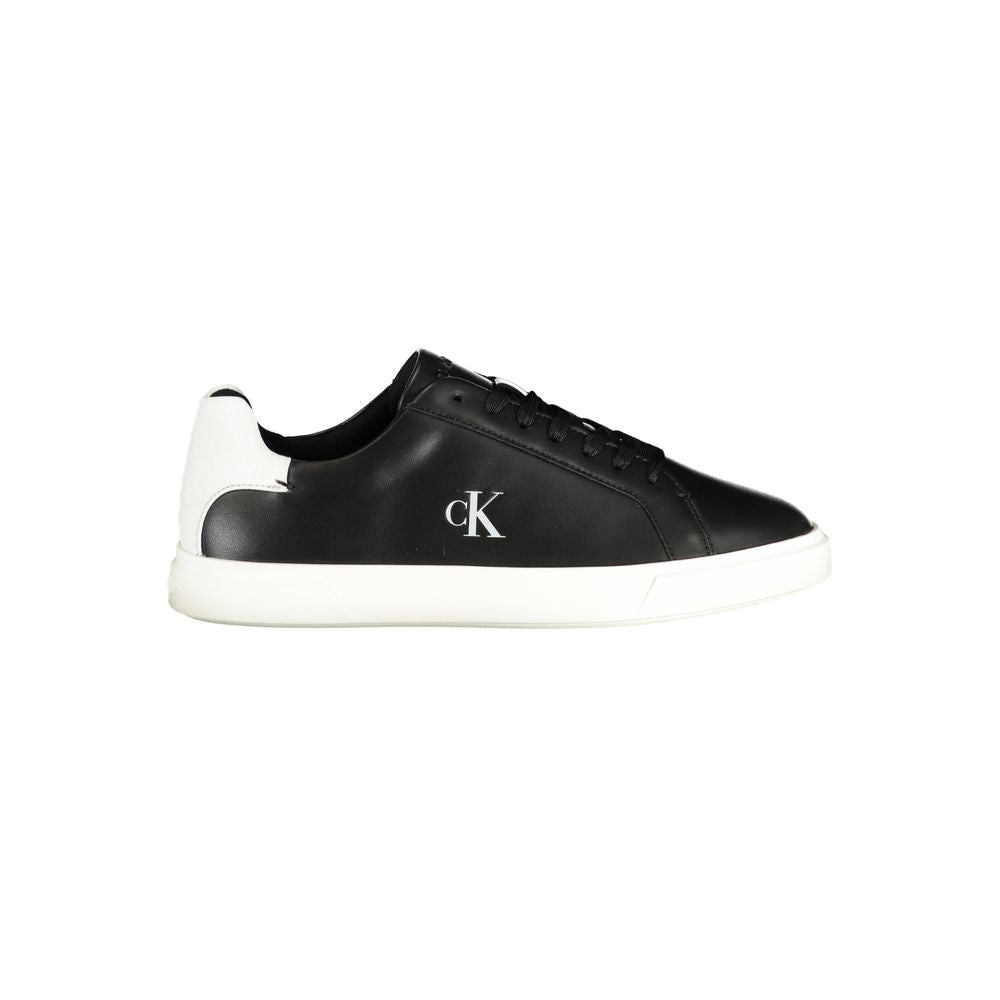 Calvin Klein Black Polyurethane Women Sneaker - GET THE BRAND