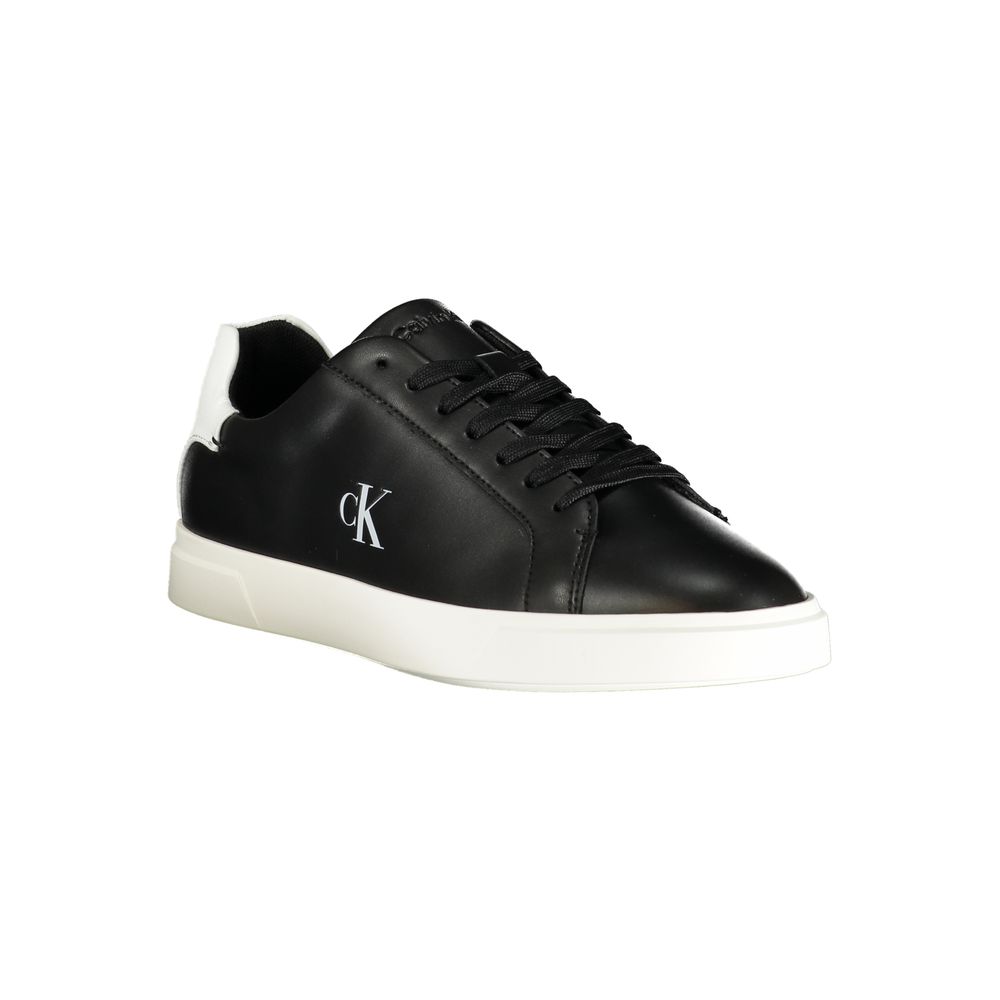 Calvin Klein Black Polyurethane Women Sneaker - GET THE BRAND