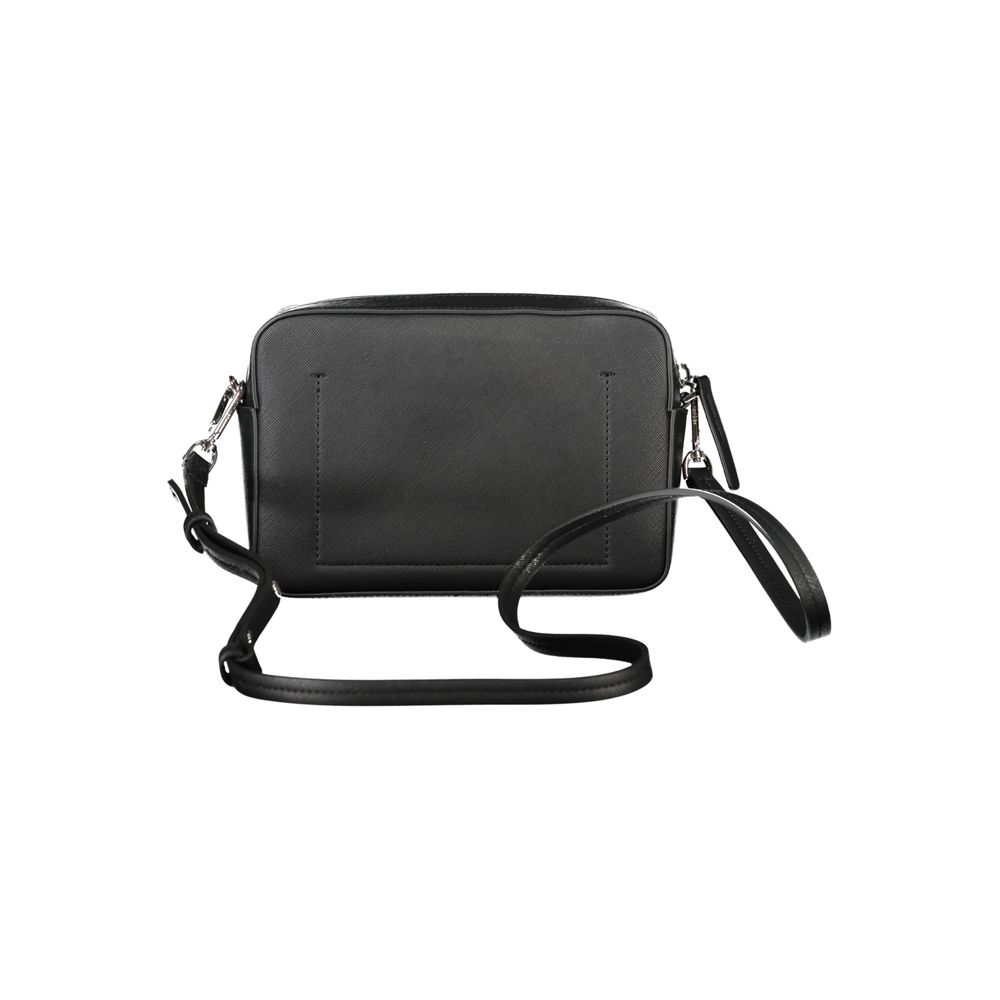 Calvin Klein Black Polyurethane Women's Shoulder Bag - GET THE BRAND