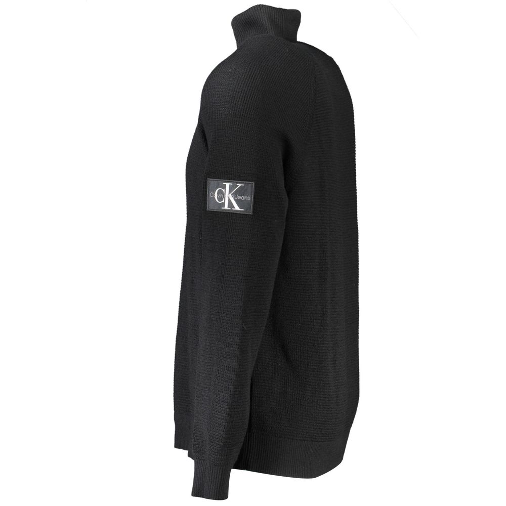 Calvin Klein Black Wool Mens Sweater - GET THE BRAND