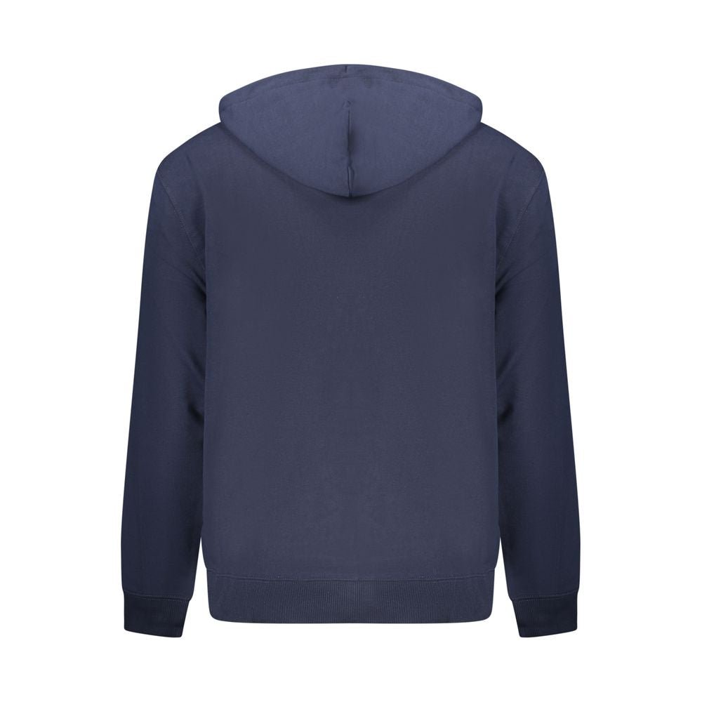 Calvin Klein Blu Cotton Men Sweatshirt - GET THE BRAND