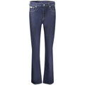 Calvin Klein Blu Cotton Women Jeans - GET THE BRAND