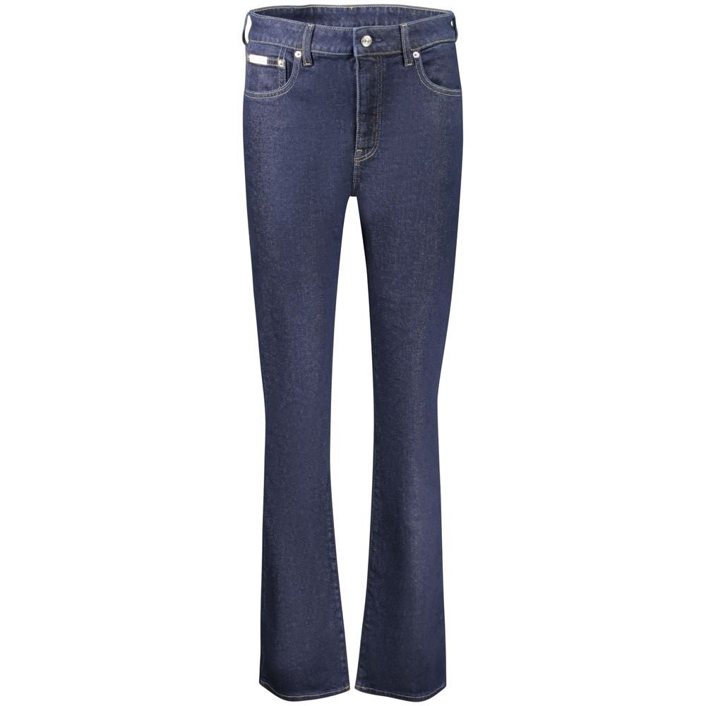 Calvin Klein Blu Cotton Women Jeans - GET THE BRAND
