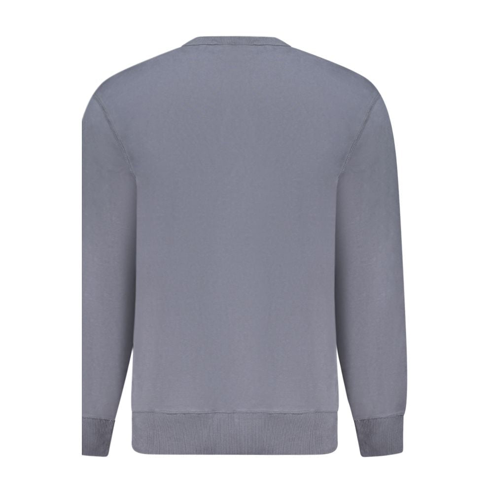 Calvin Klein Blue Cotton Men Sweater - GET THE BRAND