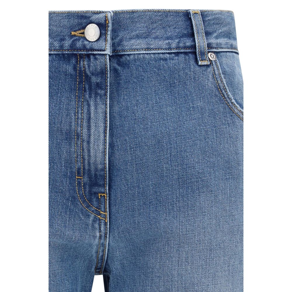 Calvin Klein Blue Cotton Straight-Leg Jeans - GET THE BRAND