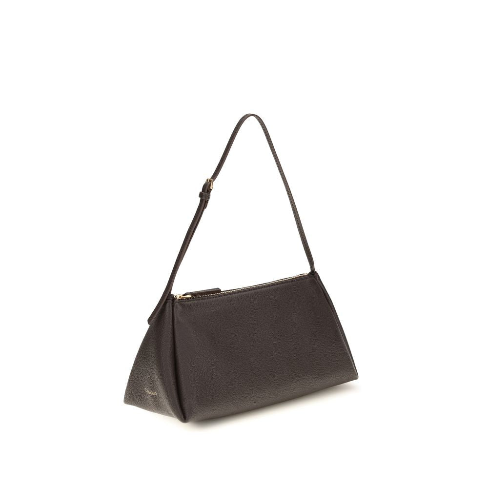 Calvin Klein Brown Calf Leather Bos Taurus Handbag - GET THE BRAND