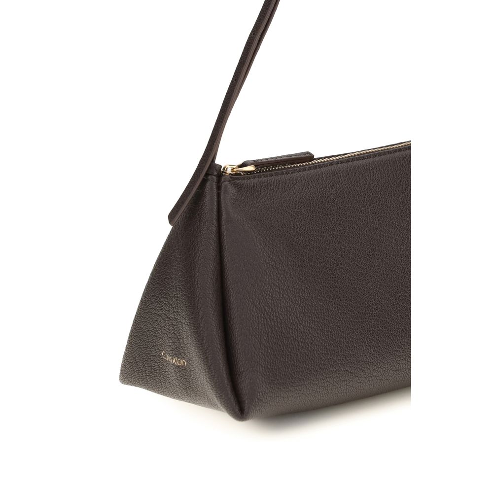 Calvin Klein Brown Calf Leather Bos Taurus Handbag - GET THE BRAND