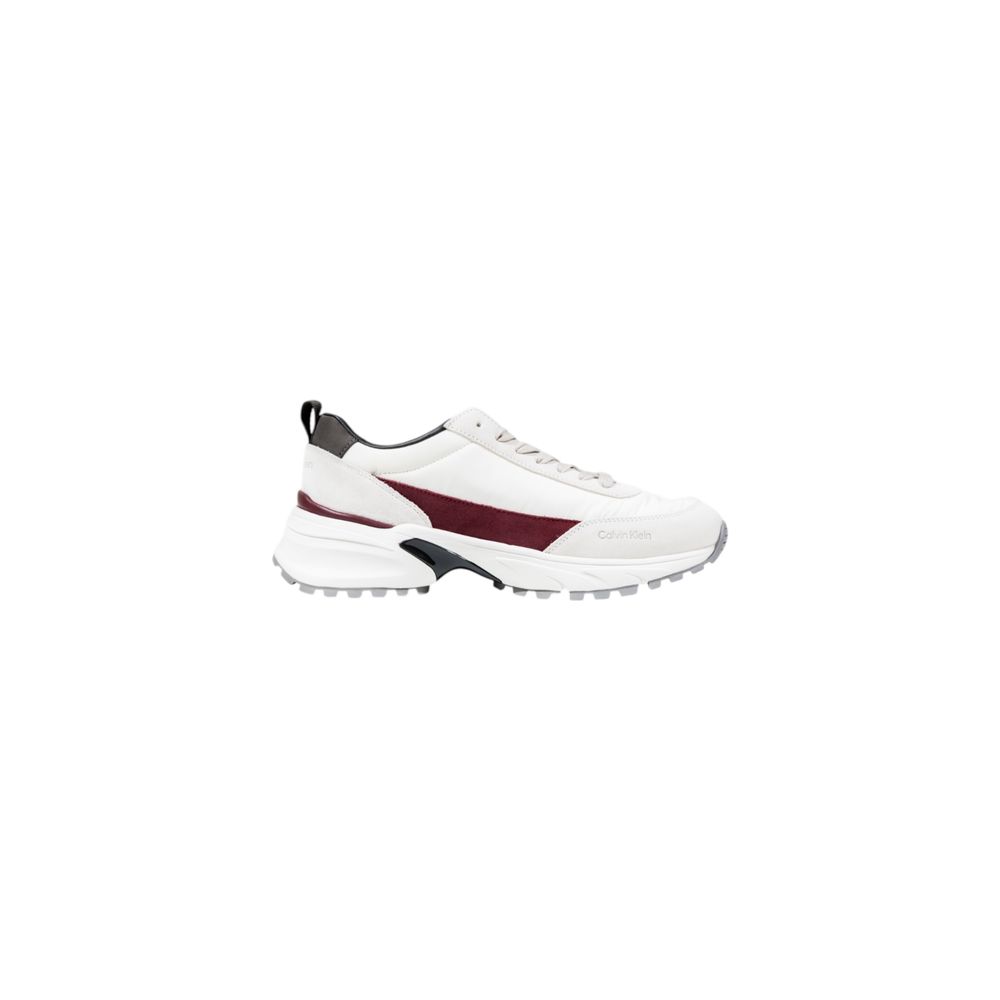Calvin Klein Cream Suede Leather Chunky Sneakers - GET THE BRAND