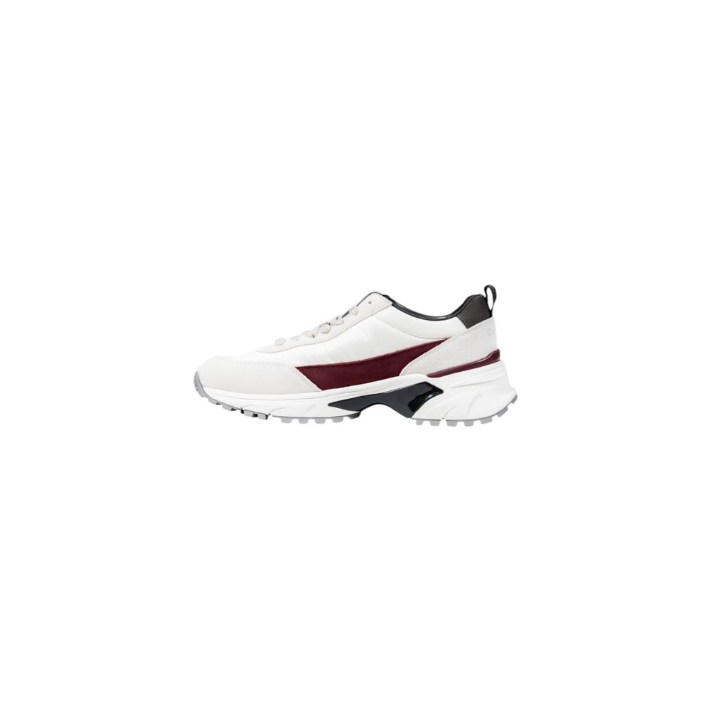 Calvin Klein Cream Suede Leather Chunky Sneakers - GET THE BRAND