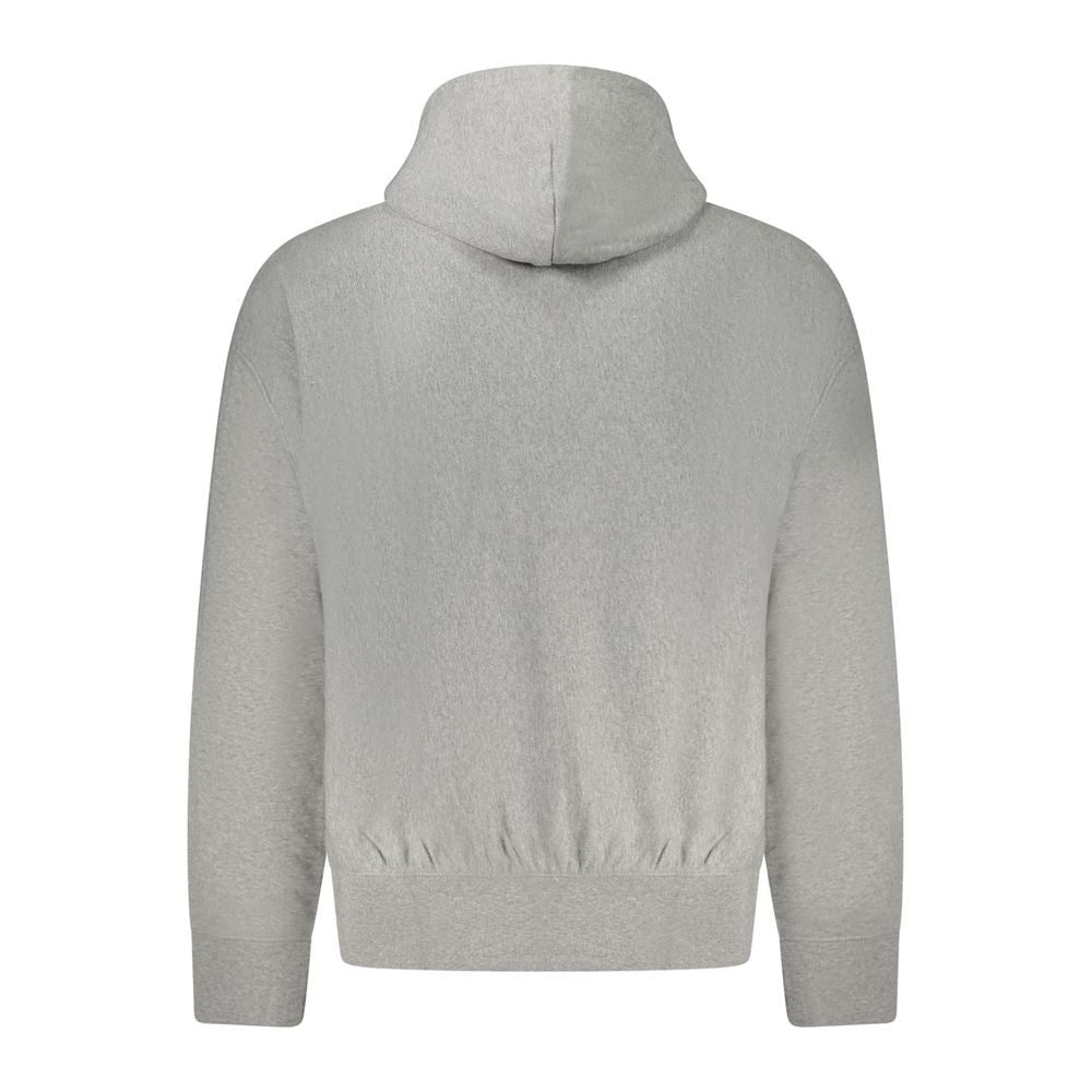 Calvin Klein Gray Cotton Men Sweatshirt - GET THE BRAND
