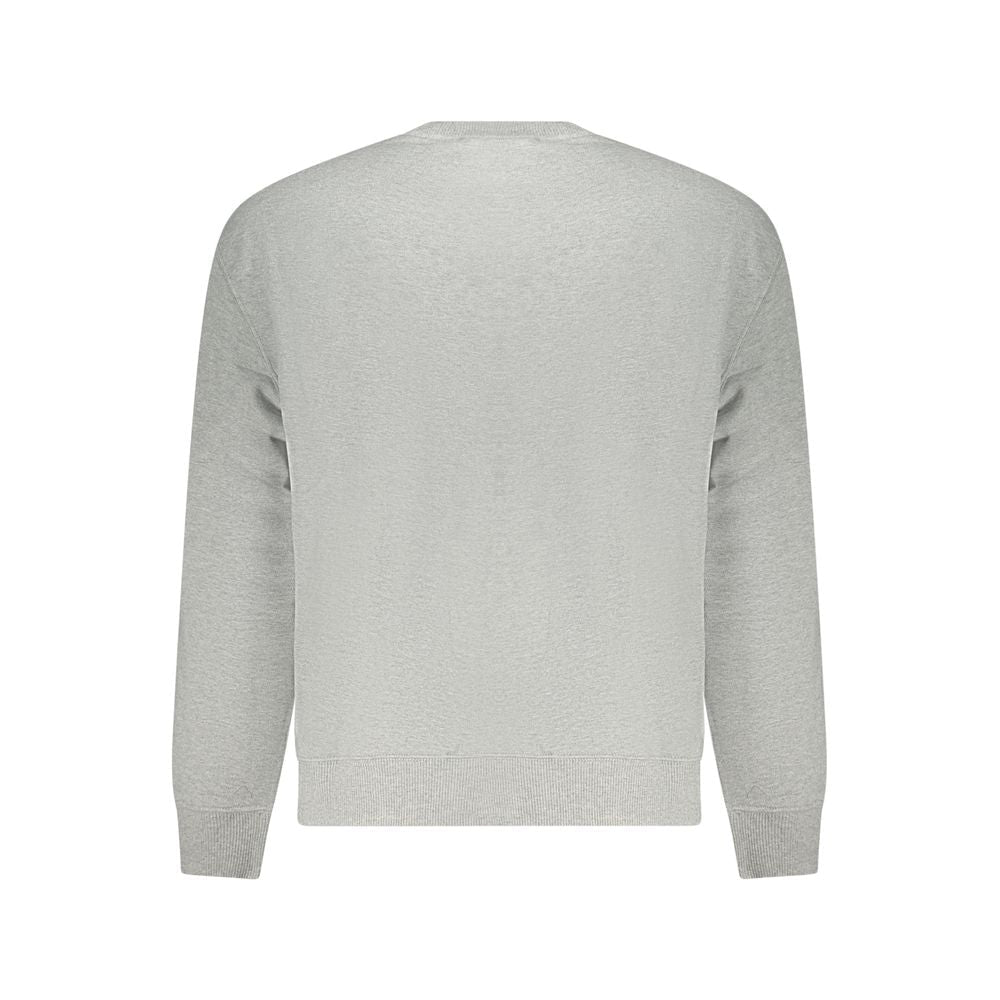 Calvin Klein Gray Cotton Men's Sweatshirt - GET THE BRAND