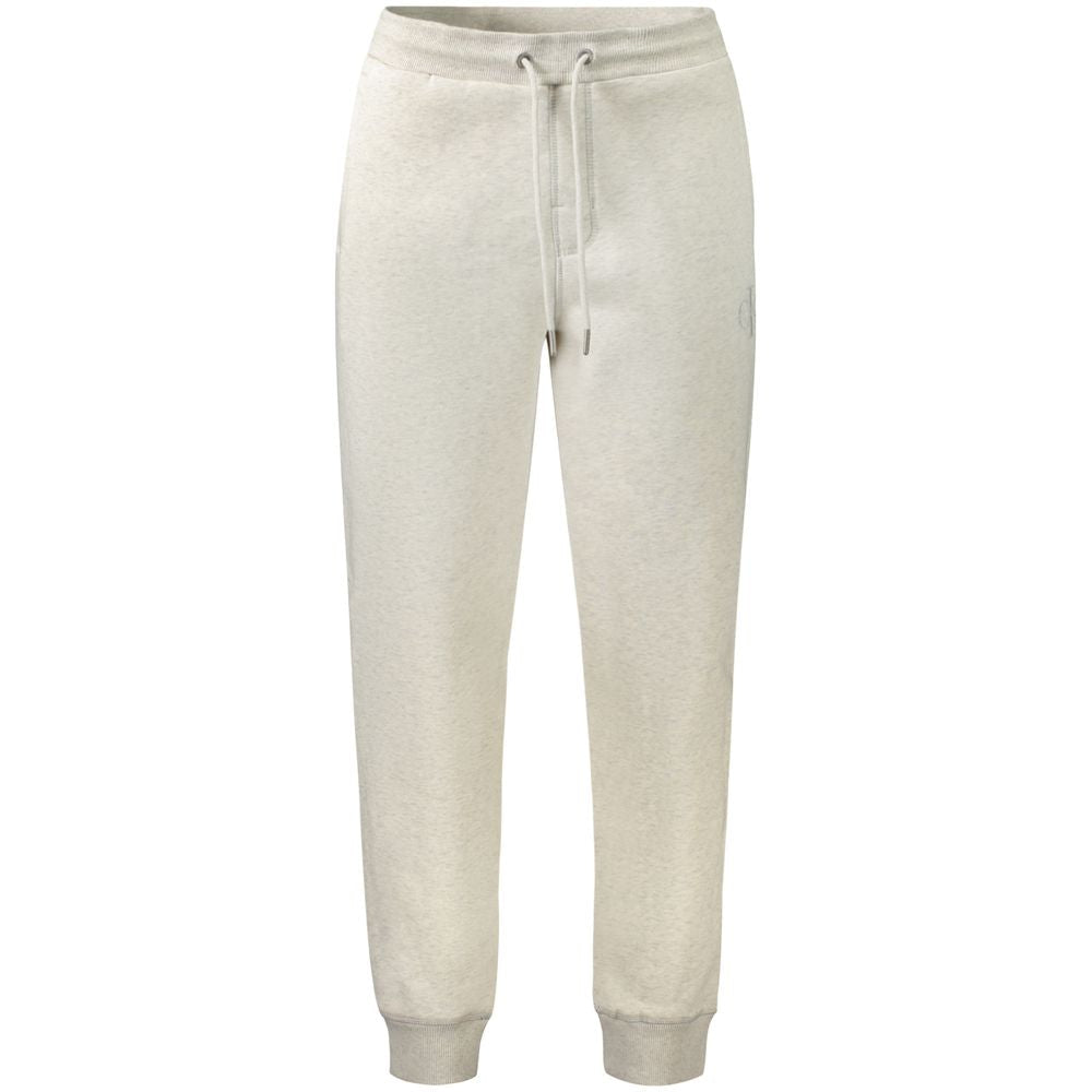 Calvin Klein Grey Cotton Men's Jogger Pant - GET THE BRAND