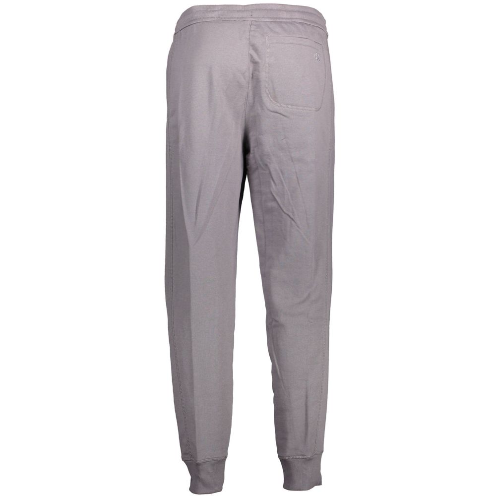 Calvin Klein Grigio Cotton Men Sport Trouser - GET THE BRAND