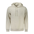 Calvin Klein Grigio Cotton Men's Hoodie - GET THE BRAND