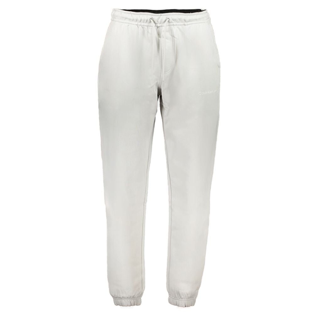 Calvin Klein Grigio Cotton Men's Sweatpant - GET THE BRAND