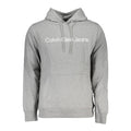 Calvin Klein Grigio Cotton Men's Sweatshirt - GET THE BRAND