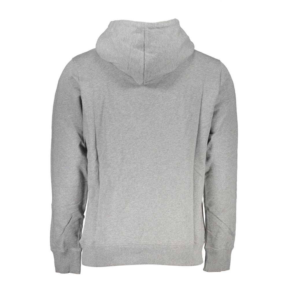 Calvin Klein Grigio Cotton Men's Sweatshirt - GET THE BRAND