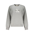 Calvin Klein Grigio Cotton Women Sweatshirt - GET THE BRAND