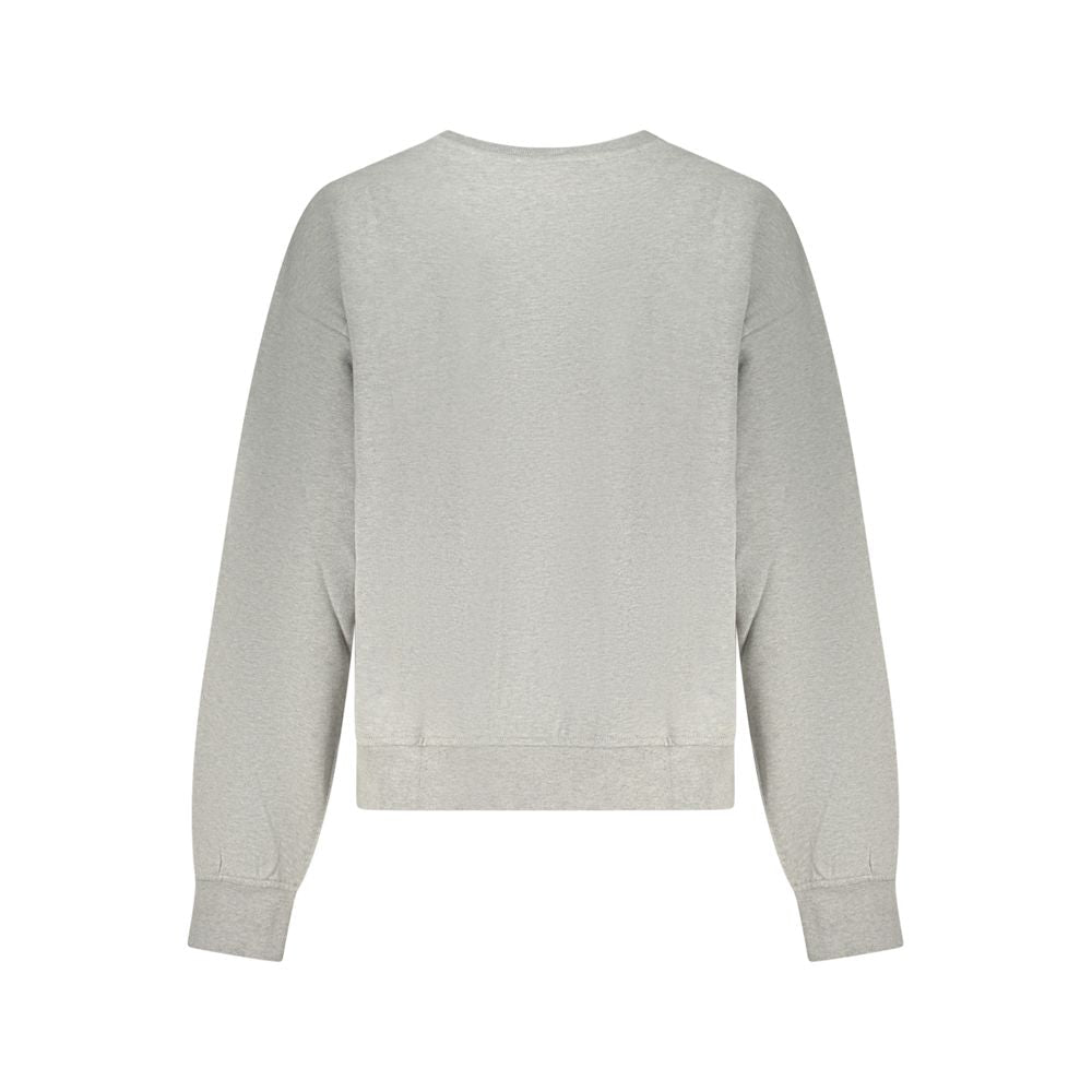 Calvin Klein Grigio Cotton Women Sweatshirt - GET THE BRAND