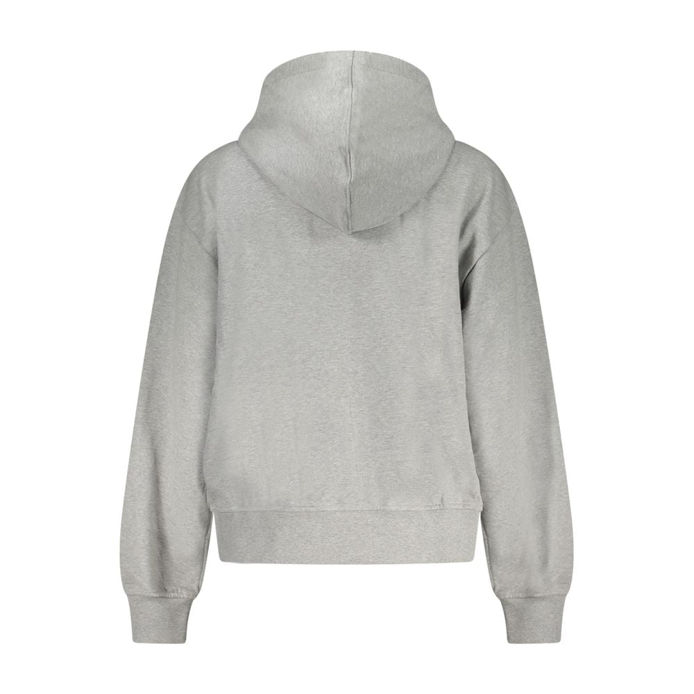 Calvin Klein Grigio Cotton Women's Hoodie - GET THE BRAND
