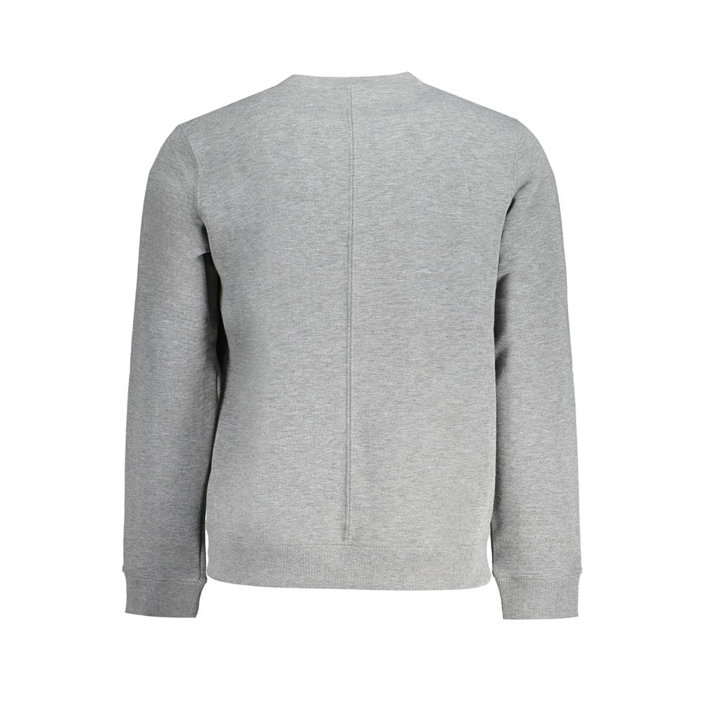 Calvin Klein Grigio Polyester Men Sweatshirt - GET THE BRAND