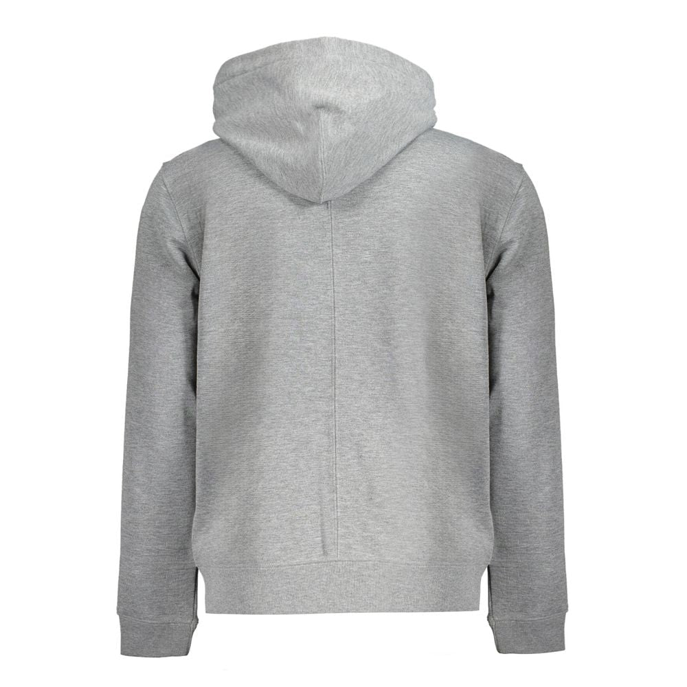 Calvin Klein Grigio Polyester Men's Hoodie - GET THE BRAND